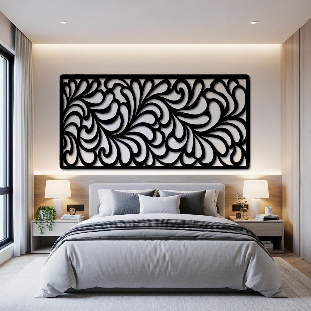 Art Mural Metalik – Abstrakt – punim artizanal çeliku nga AR-TI Atelier – foto 2