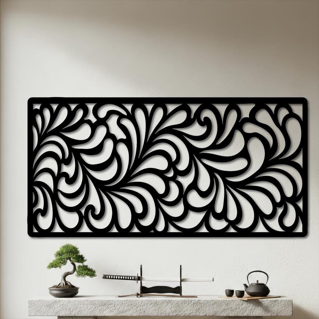 Art Mural Metalik – Abstrakt – punim artizanal çeliku nga AR-TI Atelier – foto 6
