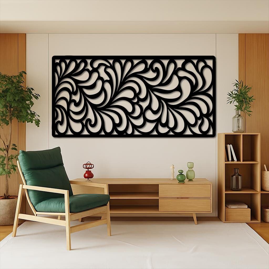 Art Mural Metalik – Abstrakt – punim artizanal çeliku nga AR-TI Atelier – foto 7