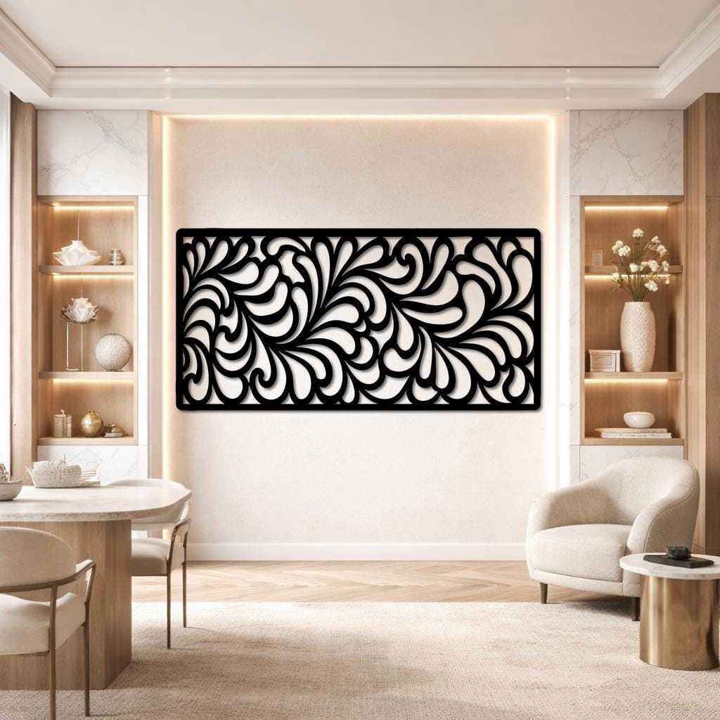 Art Mural Metalik – Abstrakt – punim artizanal çeliku nga AR-TI Atelier – foto 10