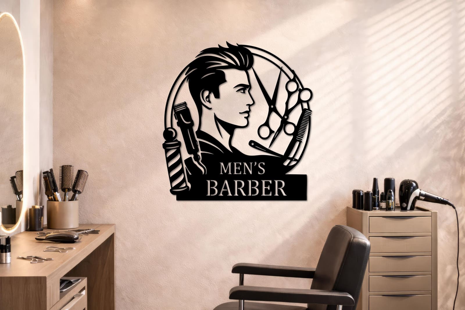 Art Mural Metalik – Berberi – punim artizanal çeliku nga AR-TI Atelier – foto 4