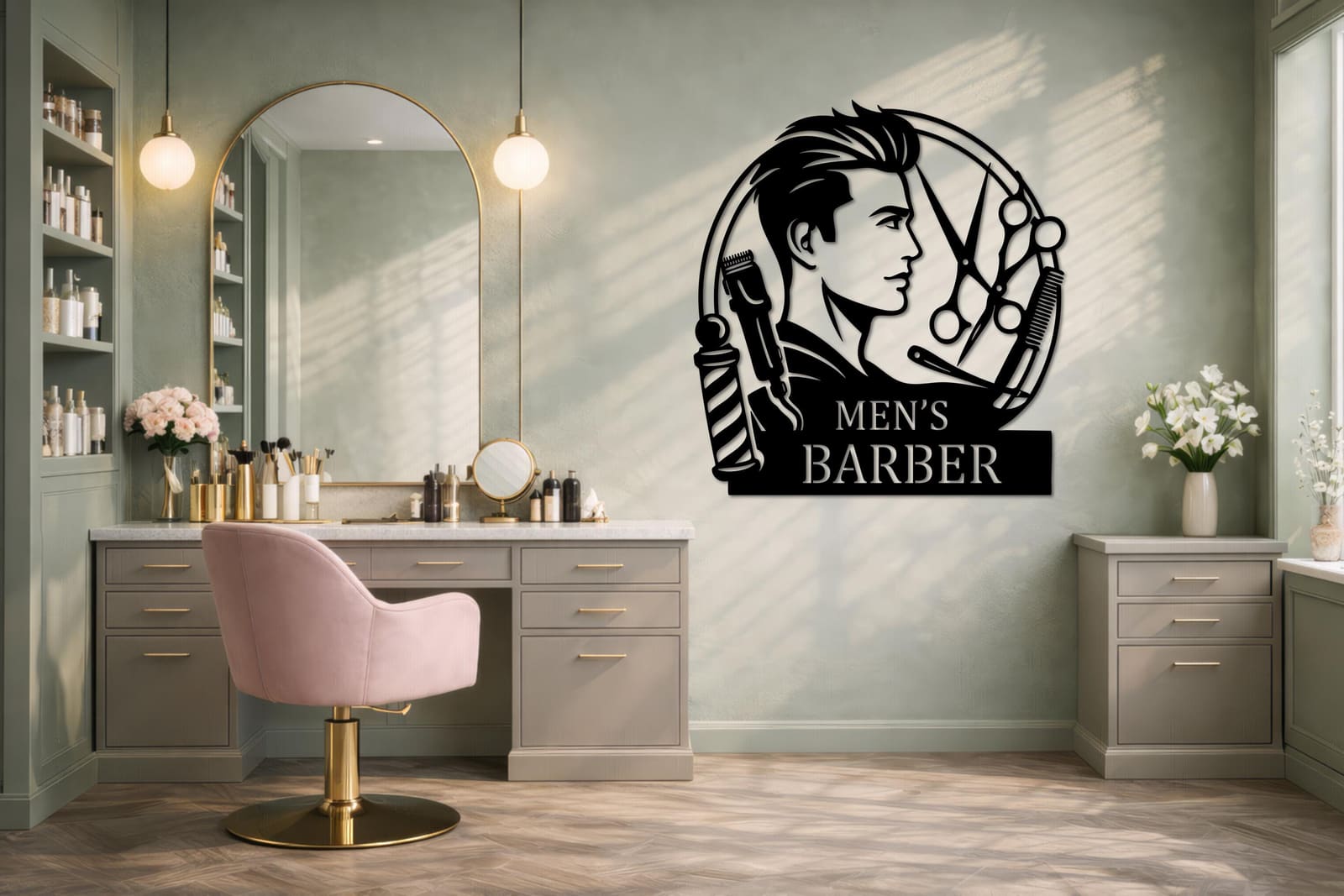 Art Mural Metalik – Berberi – punim artizanal çeliku nga AR-TI Atelier – foto 5