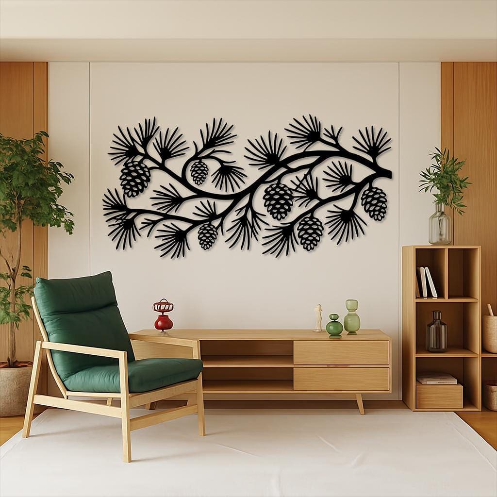 Art Mural Metalik – Boçja e Pishës – punim artizanal çeliku nga AR-TI Atelier – foto 2