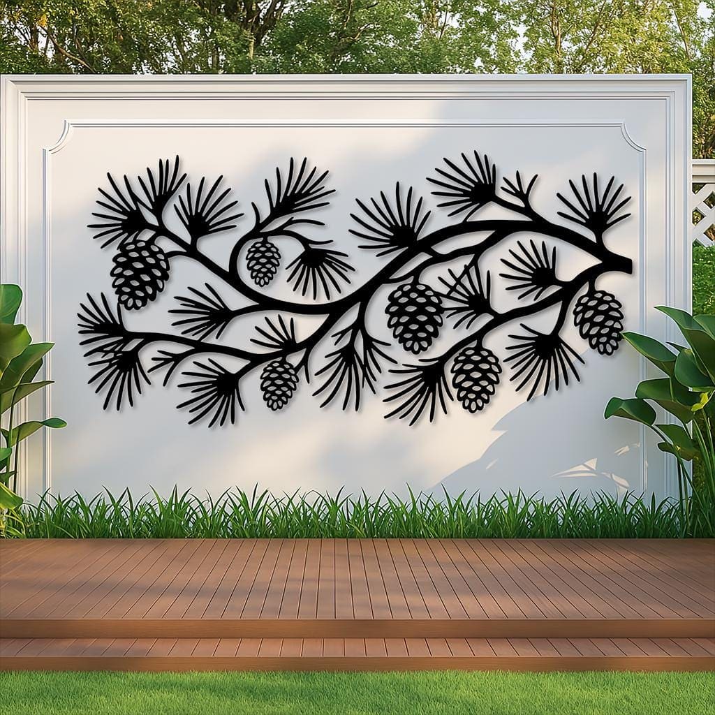 Art Mural Metalik – Boçja e Pishës – punim artizanal çeliku nga AR-TI Atelier – foto 5