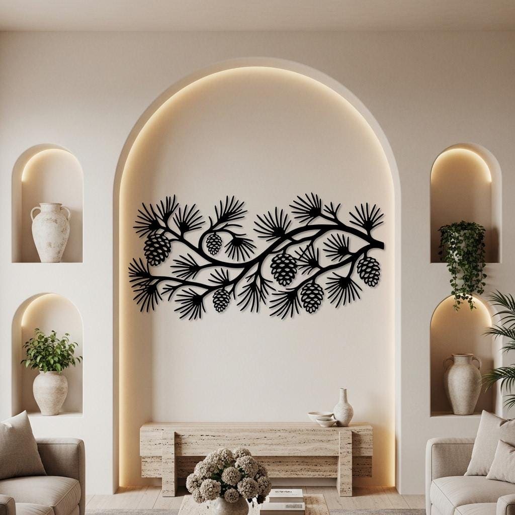 Art Mural Metalik – Boçja e Pishës – punim artizanal çeliku nga AR-TI Atelier – foto 10