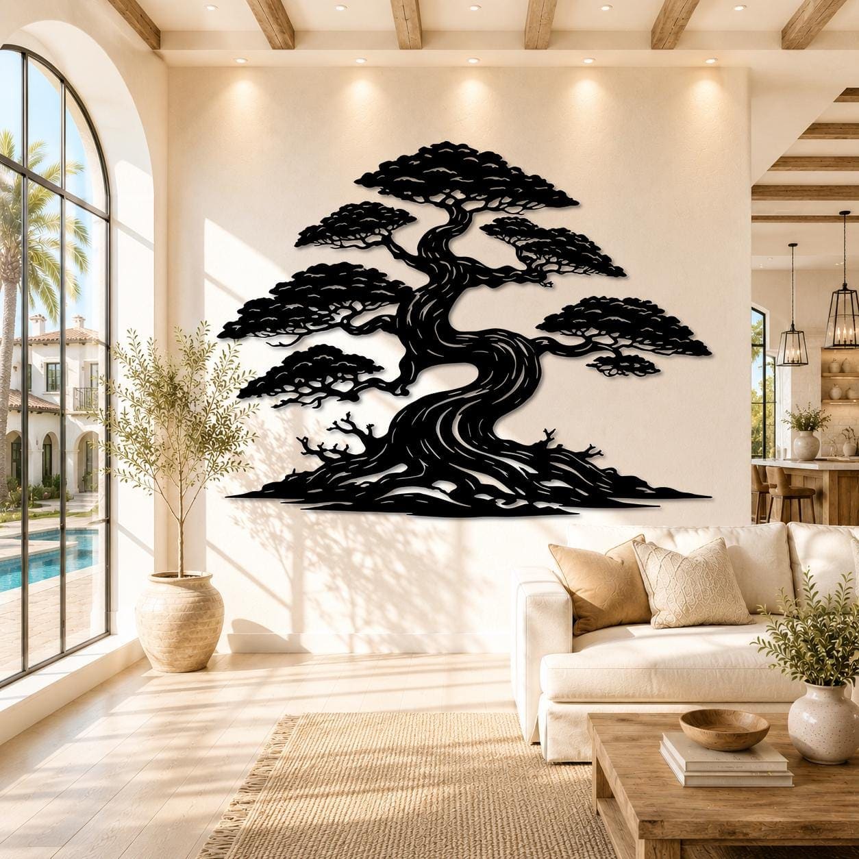 Art Mural Metalik – Bonsai Gjigant – punim artizanal çeliku nga AR-TI Atelier – foto 9