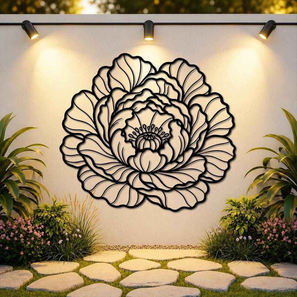 Art Mural Metalik – Bozhurja – punim artizanal nga AR-TI Atelier
