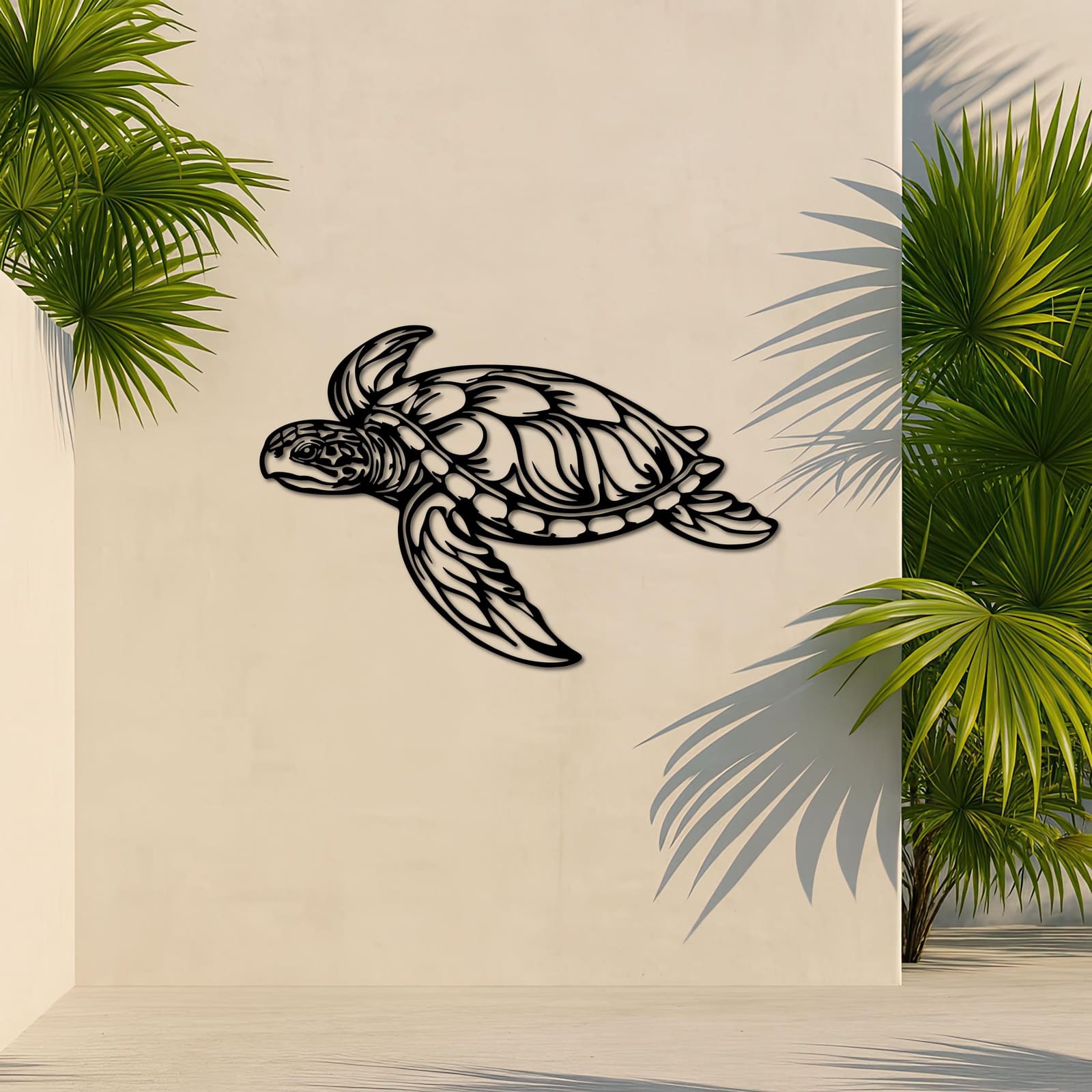 Art Mural Metalik – Breshka e Detit – punim artizanal çeliku nga AR-TI Atelier – foto 3