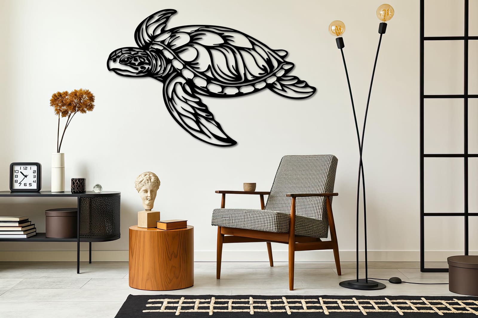 Art Mural Metalik – Breshka e Detit – punim artizanal çeliku nga AR-TI Atelier – foto 4