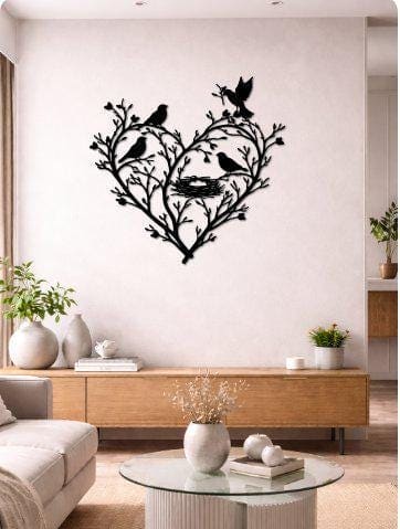 Art Mural Metalik – Foleja Zemër – punim artizanal çeliku nga AR-TI Atelier – foto 2