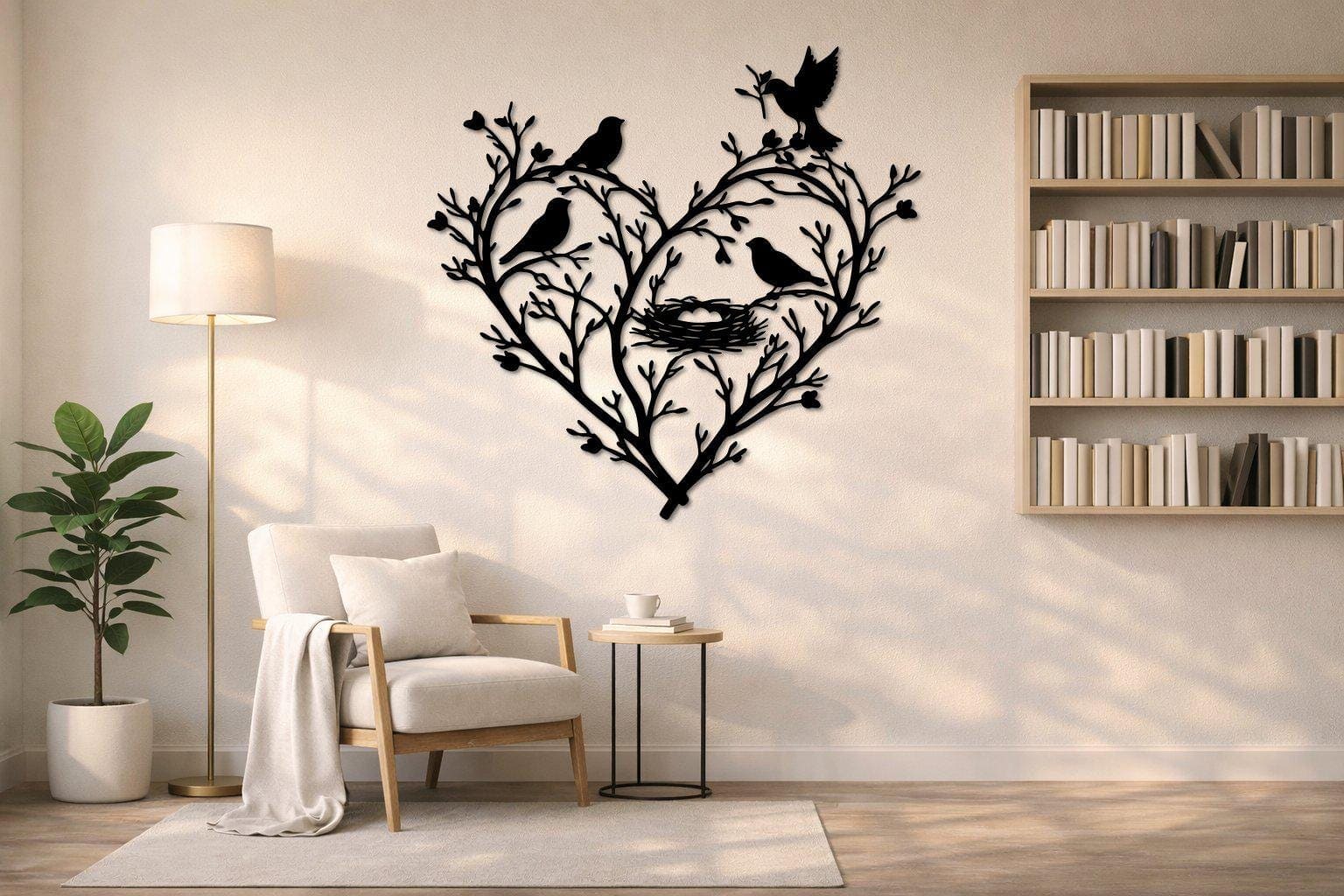 Art Mural Metalik – Foleja Zemër – punim artizanal çeliku nga AR-TI Atelier – foto 3