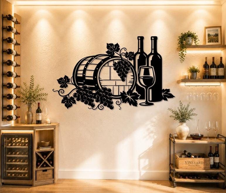 Art Mural Metalik – Fuçia e Verës – punim artizanal çeliku nga AR-TI Atelier – foto 8