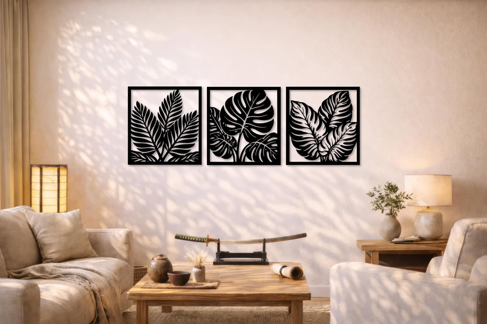 Art Mural Metalik – Gjethe për Oborr – punim artizanal çeliku nga AR-TI Atelier – foto 8