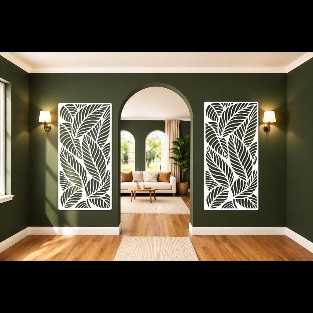 Art Mural Metalik – Gjethja Botanike – punim artizanal çeliku nga AR-TI Atelier – foto 6