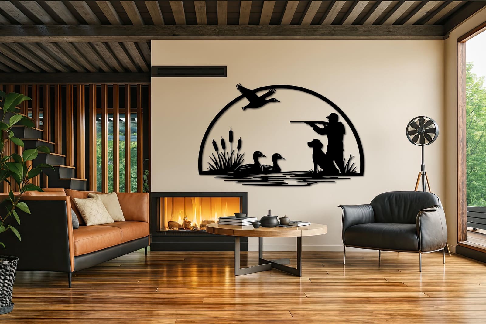 Art Mural Metalik – Gjuetia e Rosave – punim artizanal çeliku nga AR-TI Atelier – foto 5