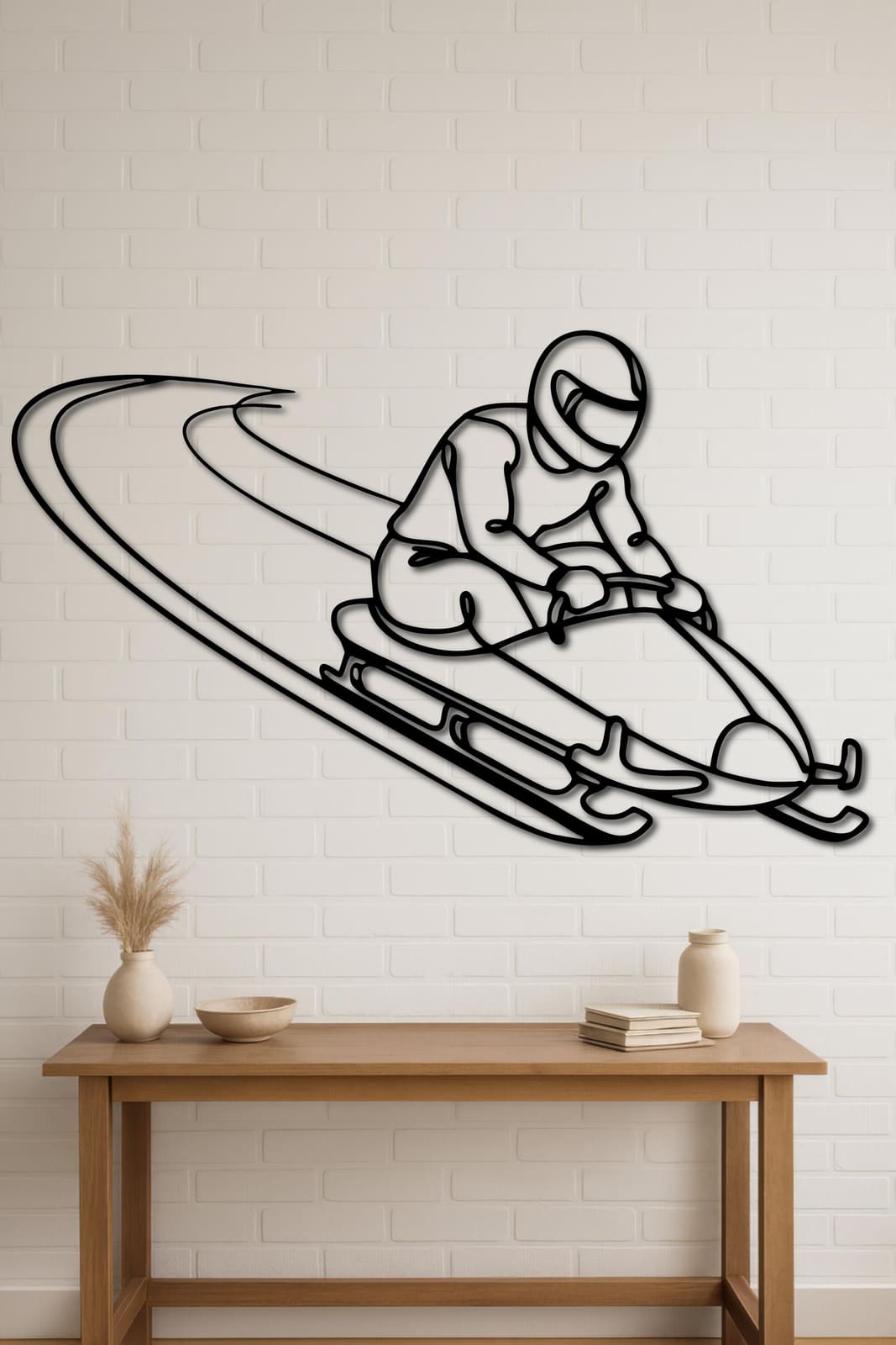 Art Mural Metalik – Go-Kart – punim artizanal çeliku nga AR-TI Atelier – foto 5