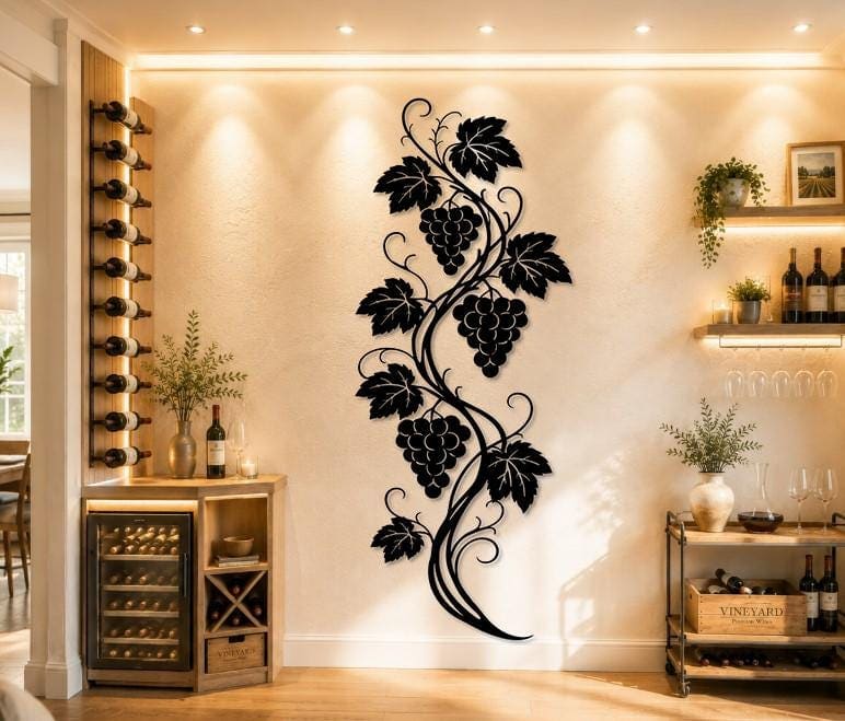 Art Mural Metalik – Hardhia – punim artizanal çeliku nga AR-TI Atelier – foto 3