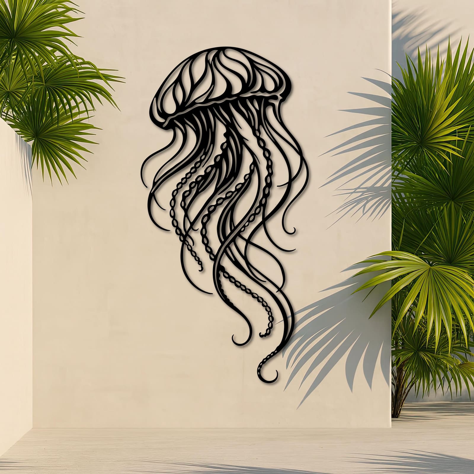 Art Mural Metalik – Kandili i Detit – punim artizanal çeliku nga AR-TI Atelier – foto 4