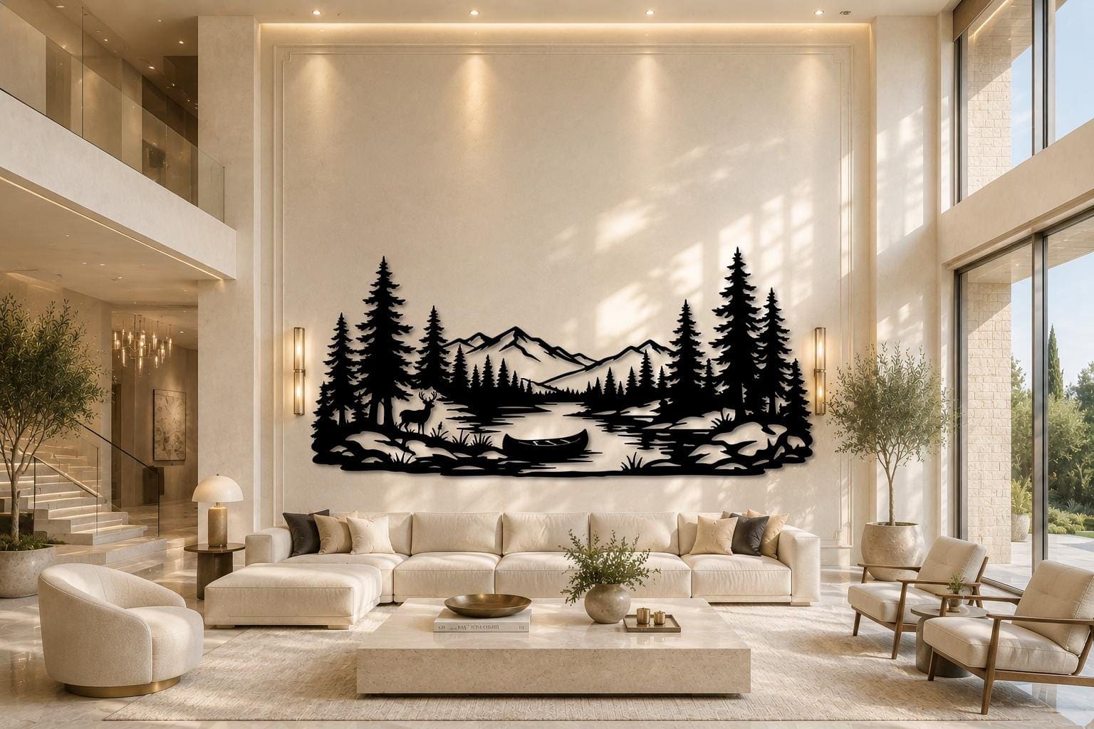 Art Mural Metalik – Kasollja Malore – punim artizanal çeliku nga AR-TI Atelier – foto 2