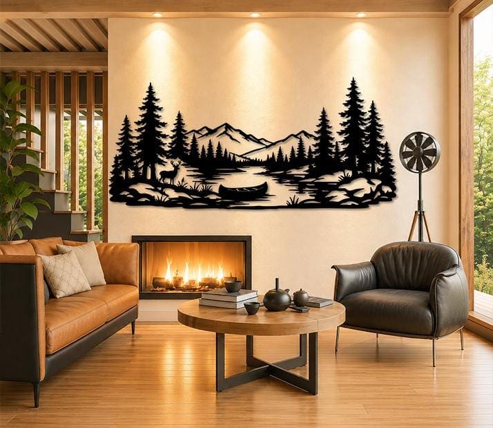 Art Mural Metalik – Kasollja Malore – punim artizanal çeliku nga AR-TI Atelier – foto 9