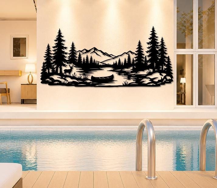 Art Mural Metalik – Kasollja Malore – punim artizanal çeliku nga AR-TI Atelier – foto 10