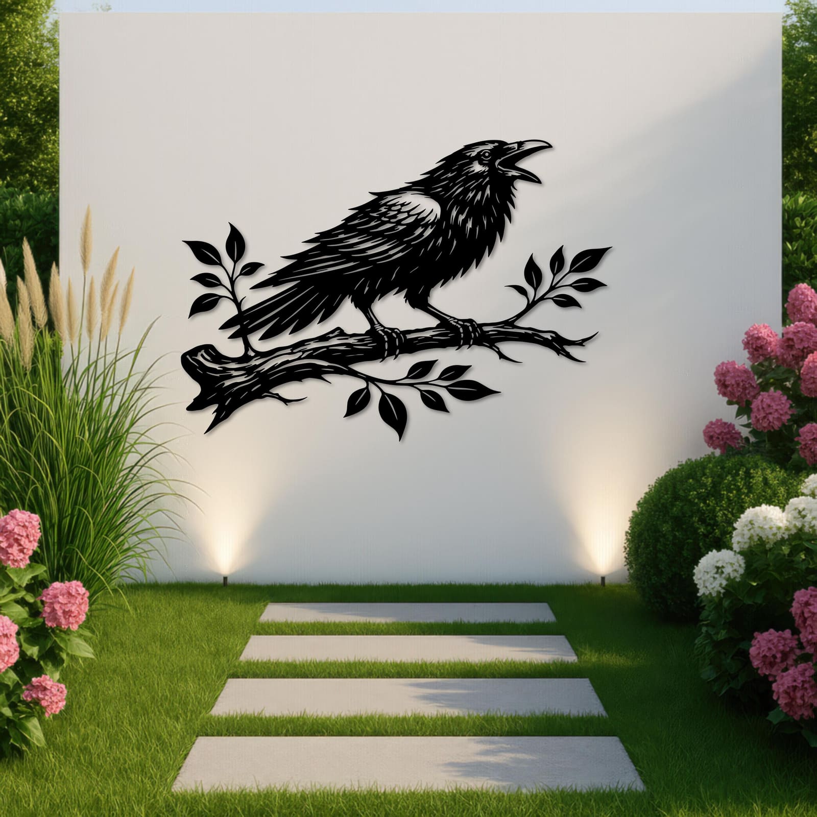 Art Mural Metalik – Korbi – punim artizanal çeliku nga AR-TI Atelier – foto 2