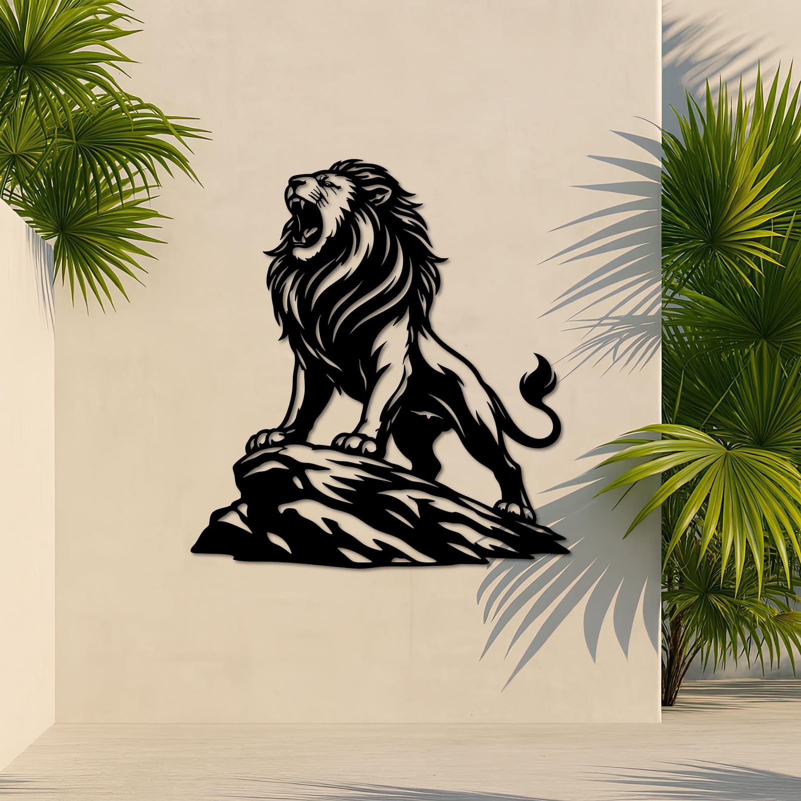 Art Mural Metalik – Luani – punim artizanal nga AR-TI Atelier