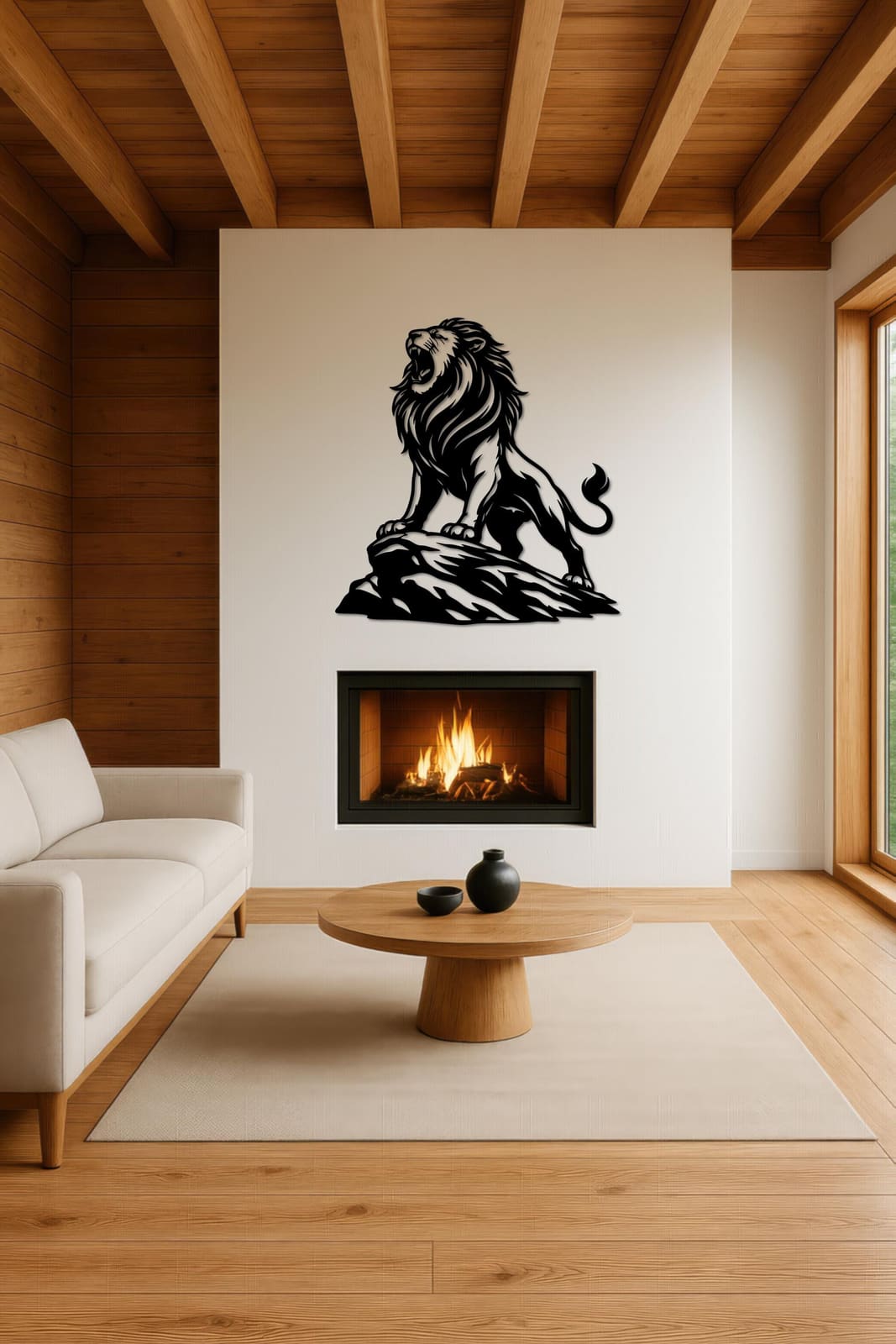 Art Mural Metalik – Luani – punim artizanal çeliku nga AR-TI Atelier – foto 4