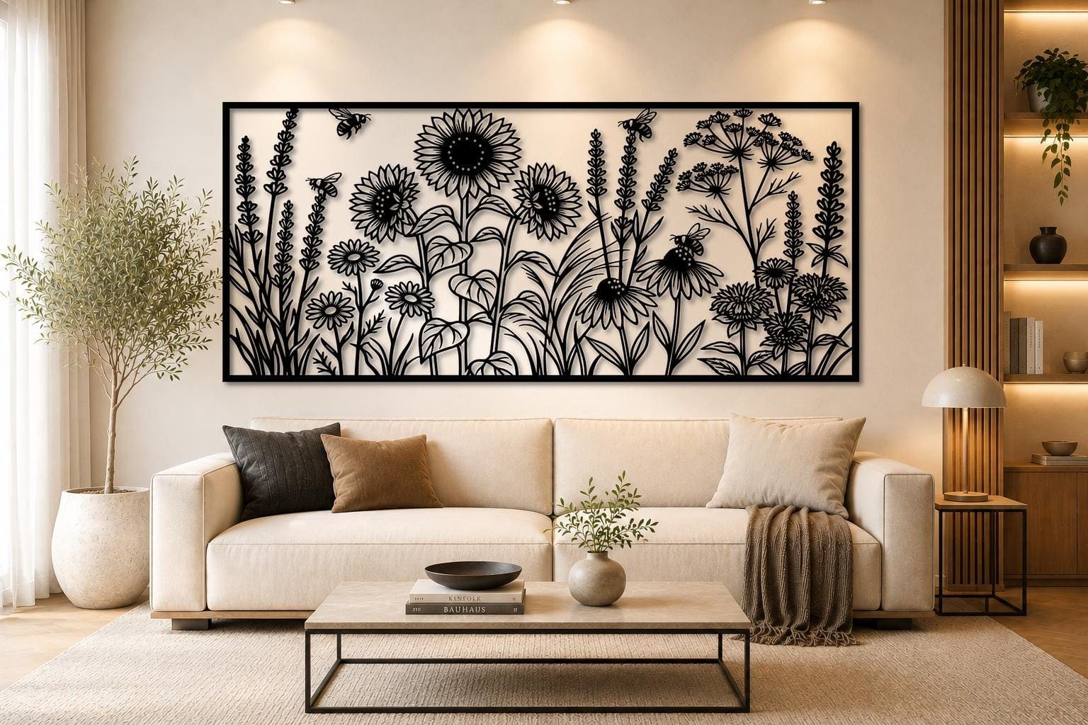 Art Mural Metalik – Lulet e Egra – punim artizanal çeliku nga AR-TI Atelier – foto 10