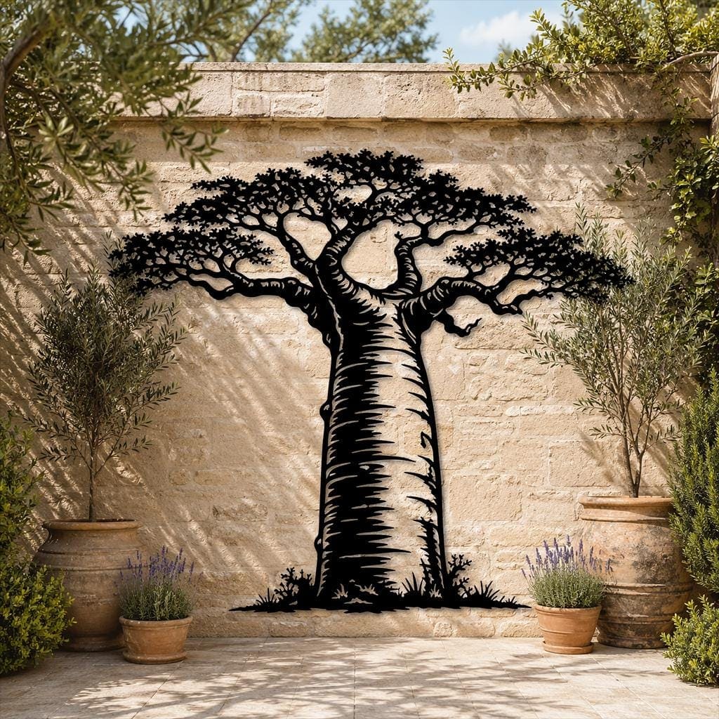 Art Mural Metalik – Pema Baobab – punim artizanal çeliku nga AR-TI Atelier – foto 2