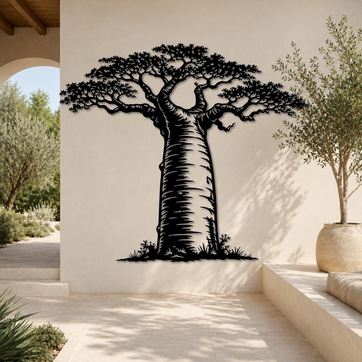 Art Mural Metalik – Pema Baobab – punim artizanal çeliku nga AR-TI Atelier – foto 8