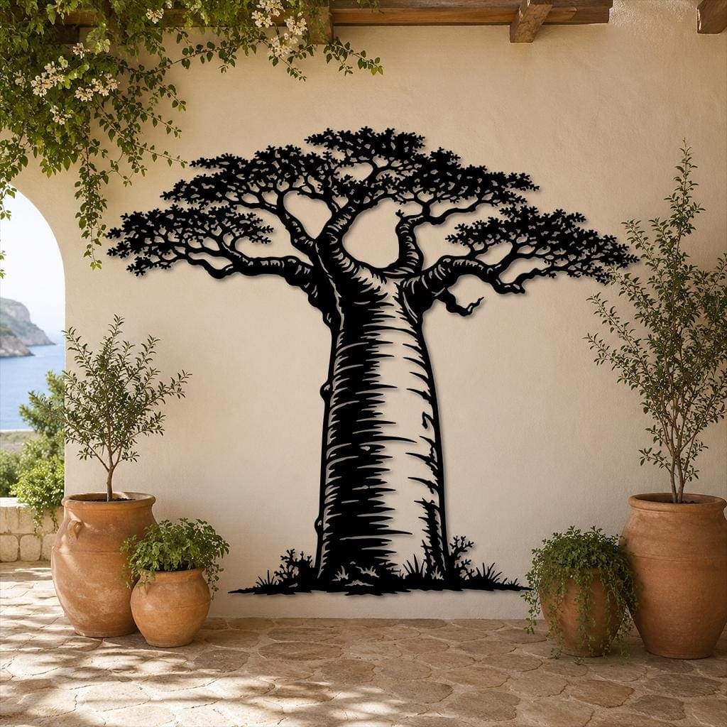 Art Mural Metalik – Pema Baobab – punim artizanal çeliku nga AR-TI Atelier – foto 10