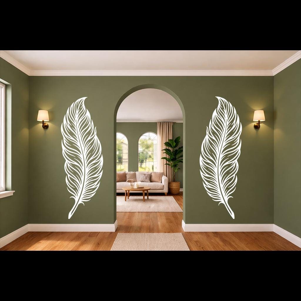 Art Mural Metalik – Pendët (Set 2 Copë) – punim artizanal çeliku nga AR-TI Atelier – foto 2