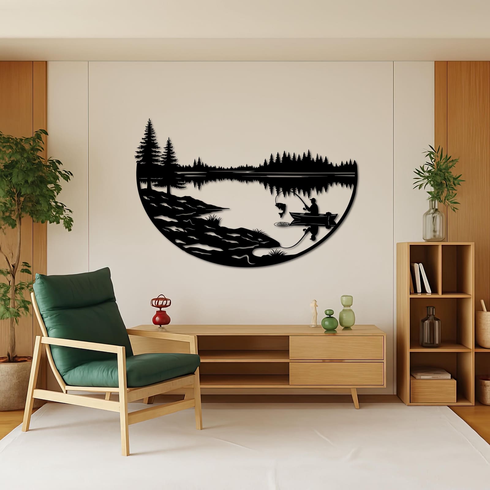 Art Mural Metalik – Peshkatari – punim artizanal çeliku nga AR-TI Atelier – foto 7