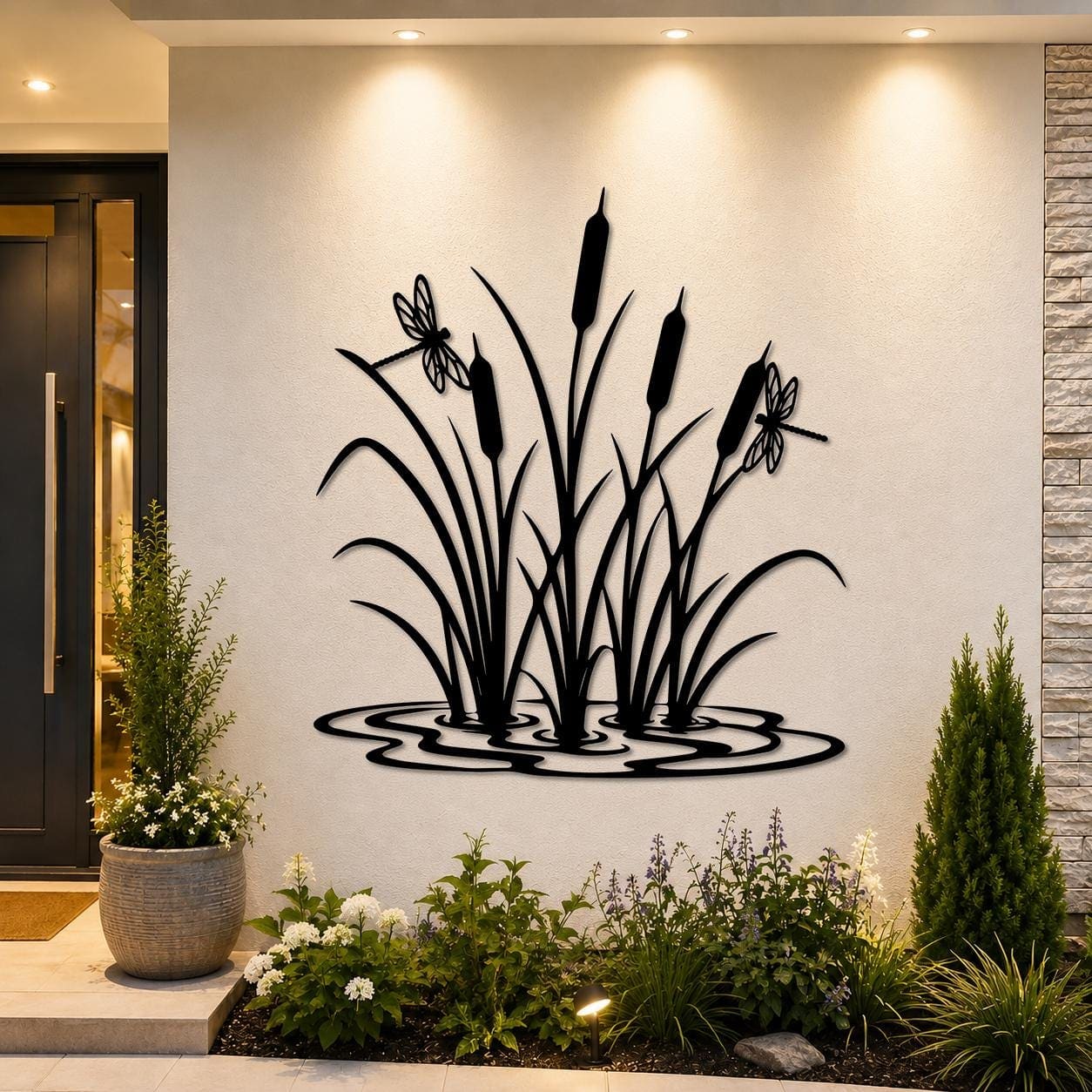 Art Mural Metalik – Shavarret – punim artizanal nga AR-TI Atelier