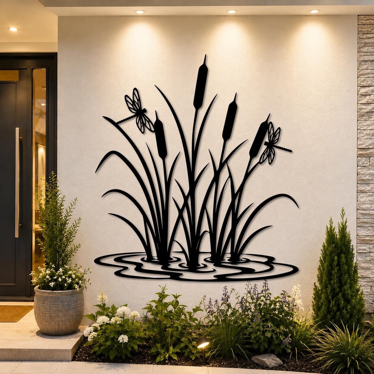 Art Mural Metalik – Shavarret – punim artizanal çeliku nga AR-TI Atelier – foto 3