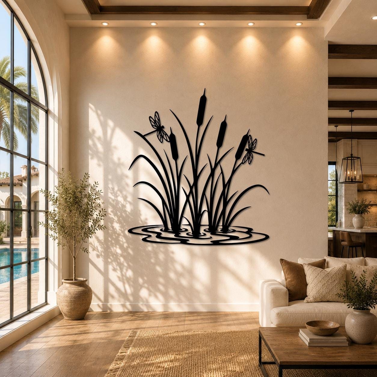 Art Mural Metalik – Shavarret – punim artizanal çeliku nga AR-TI Atelier – foto 8
