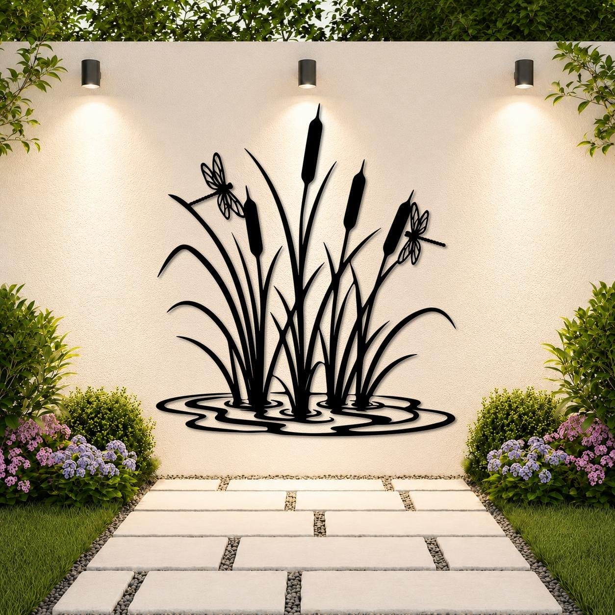 Art Mural Metalik – Shavarret – punim artizanal çeliku nga AR-TI Atelier – foto 9