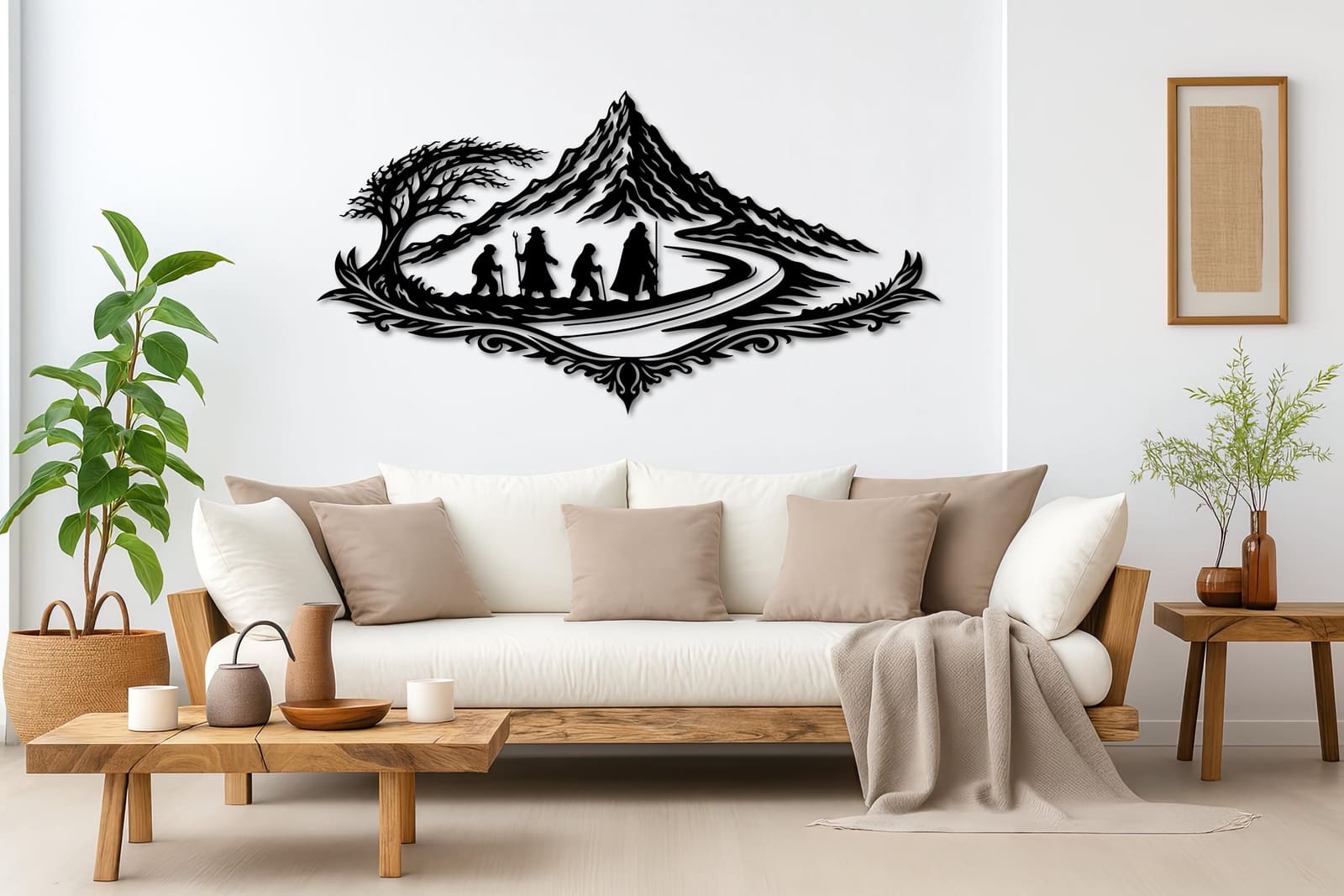 Art Mural Metalik – Udhëtimi Epik – punim artizanal çeliku nga AR-TI Atelier – foto 3