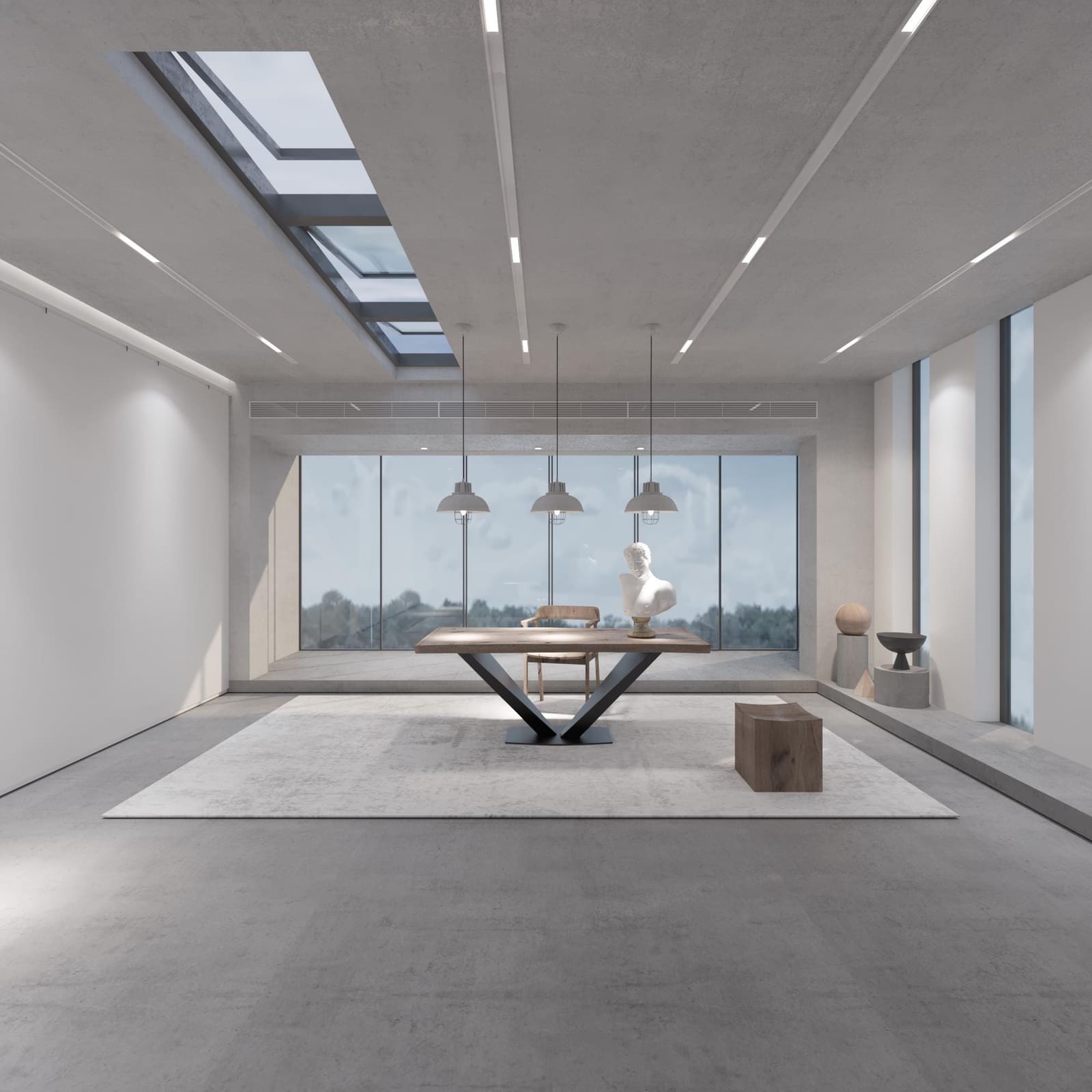Bazë Tavoline Ngrënieje Moderne, 71 cm · Modeli 8 – punim artizanal çeliku nga AR-TI Atelier – foto 2