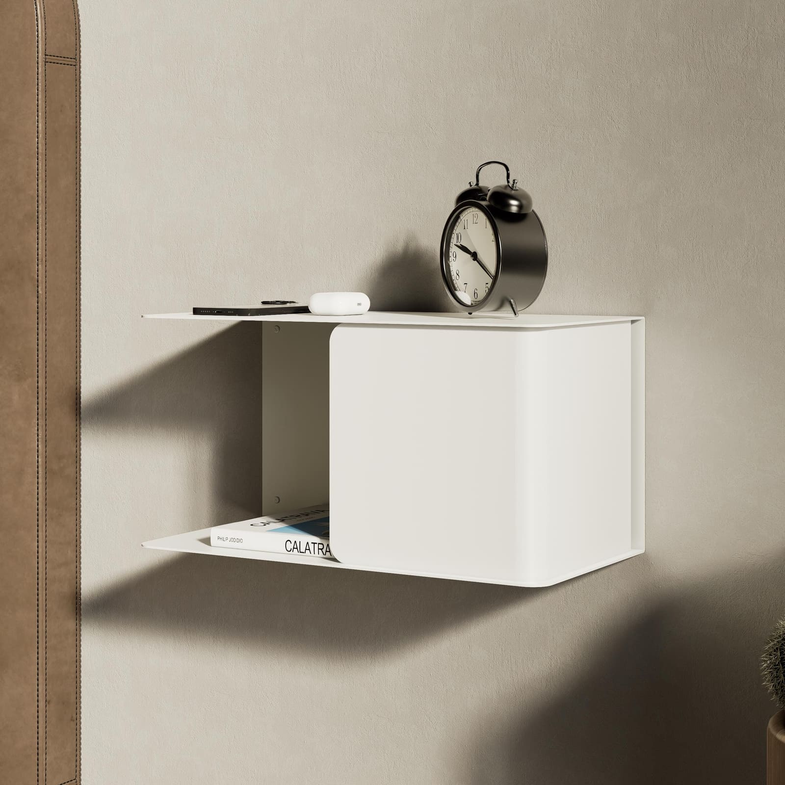 Komodinë Pezull Metalike Dy Nivele · Modeli 10 – punim artizanal çeliku nga AR-TI Atelier – foto 2