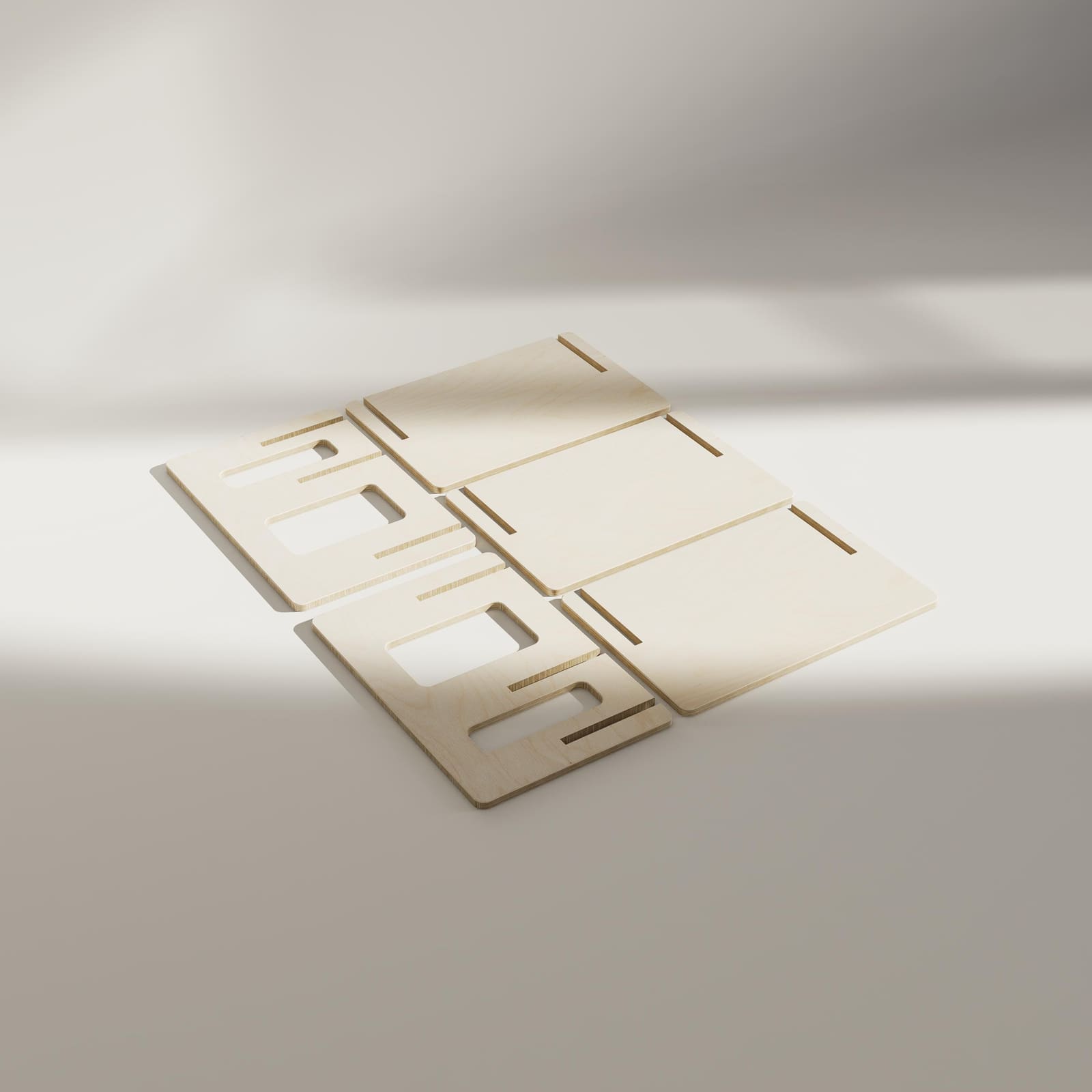 Komodinë Plywood Mështekne · Modeli 2 – punim artizanal çeliku nga AR-TI Atelier – foto 8