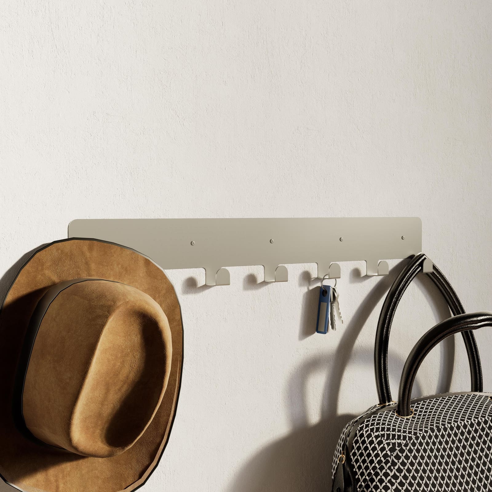 Organizues Hyrjeje me Grepa Minimalist – punim artizanal çeliku nga AR-TI Atelier – foto 4
