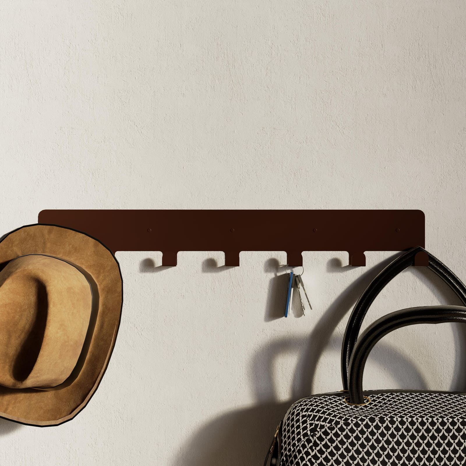 Organizues Hyrjeje me Grepa Minimalist – punim artizanal çeliku nga AR-TI Atelier – foto 9