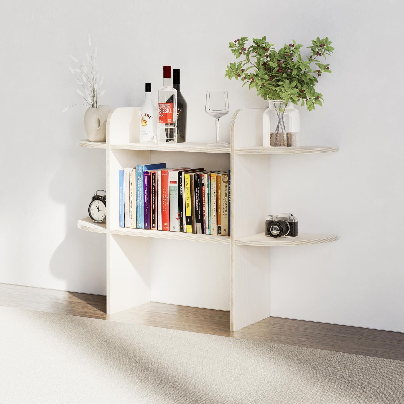 Raft Librash Plywood · Modeli 2 – punim artizanal çeliku nga AR-TI Atelier – foto 2