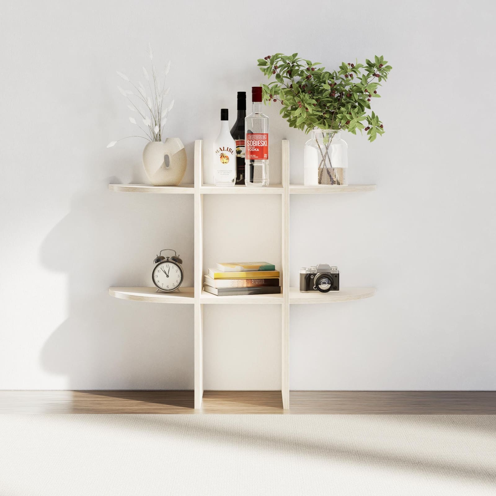 Raft Librash Plywood · Modeli 2 – punim artizanal çeliku nga AR-TI Atelier – foto 6