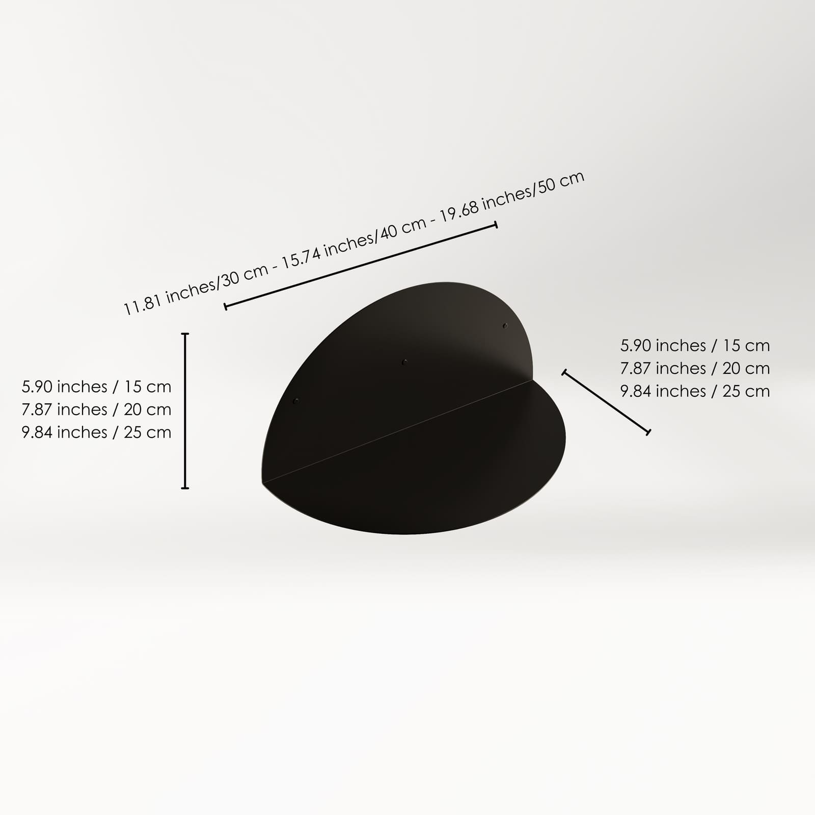 Raft Mural Metalik Minimalist (Set 2 Copë) – punim artizanal çeliku nga AR-TI Atelier – foto 10