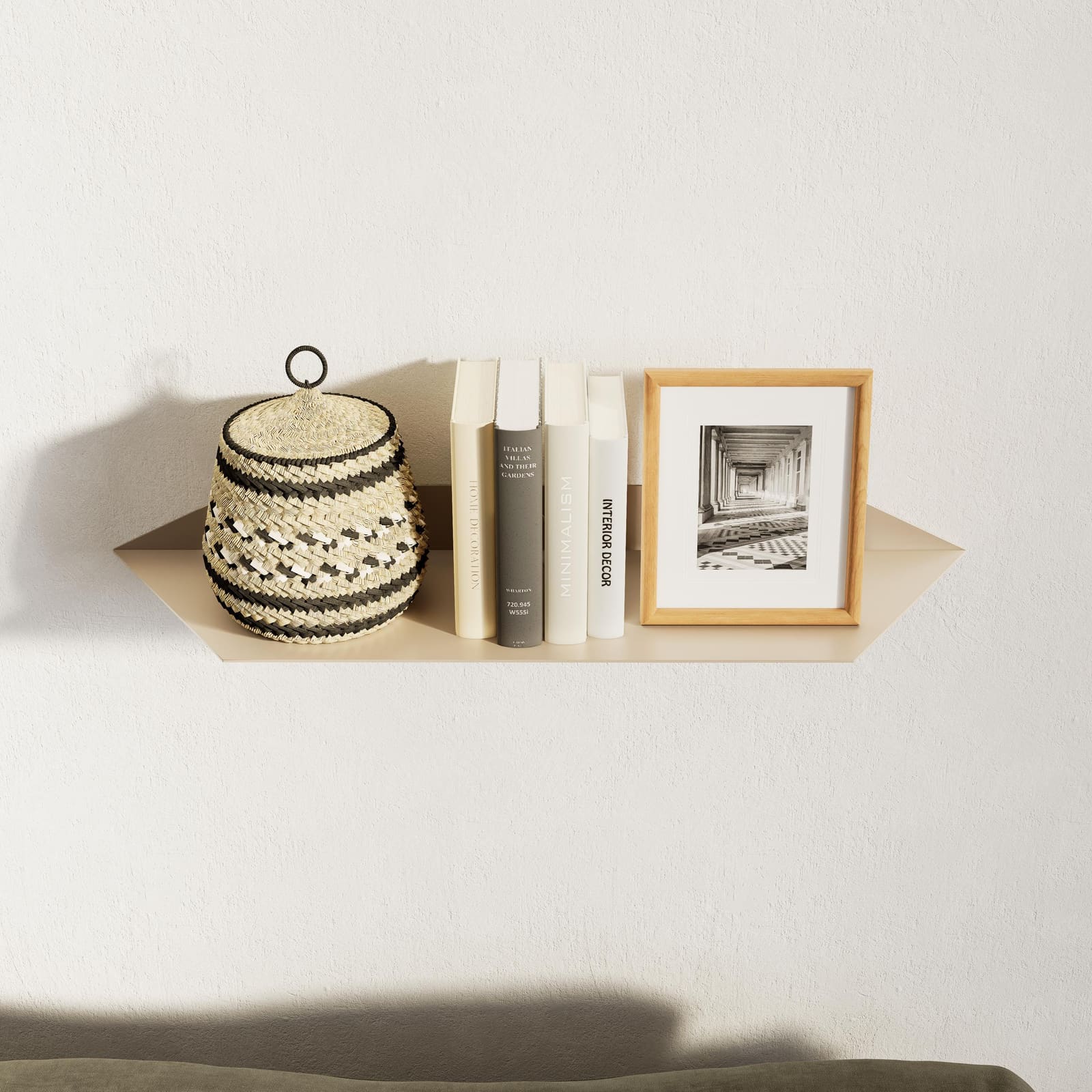 Raft Mural Metalik Minimalist – punim artizanal çeliku nga AR-TI Atelier – foto 5