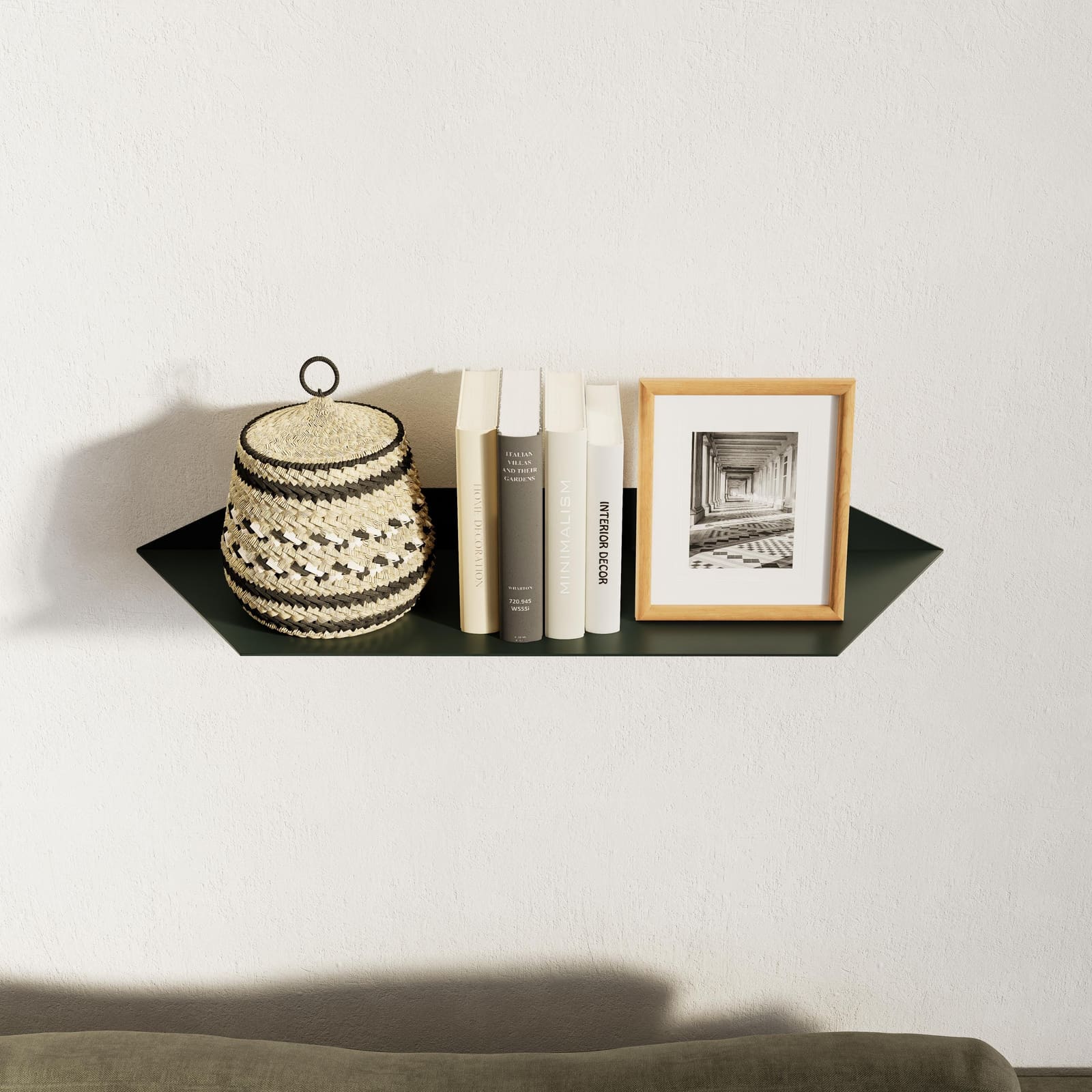 Raft Mural Metalik Minimalist – punim artizanal çeliku nga AR-TI Atelier – foto 8