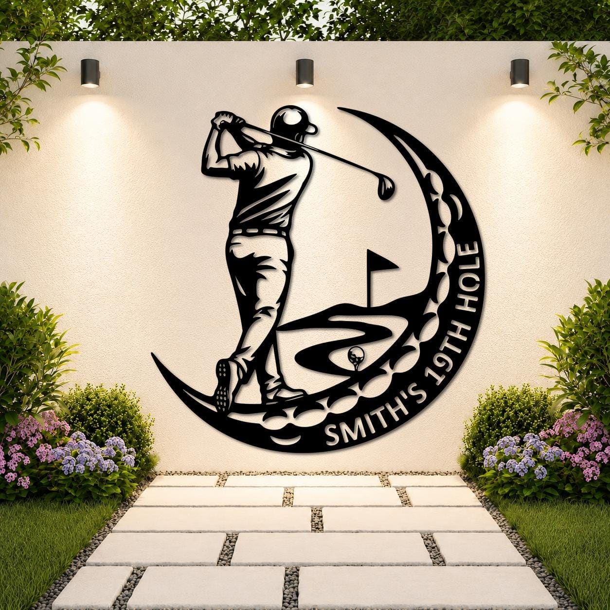 Tabelë Golfi e Personalizuar – punim artizanal nga AR-TI Atelier